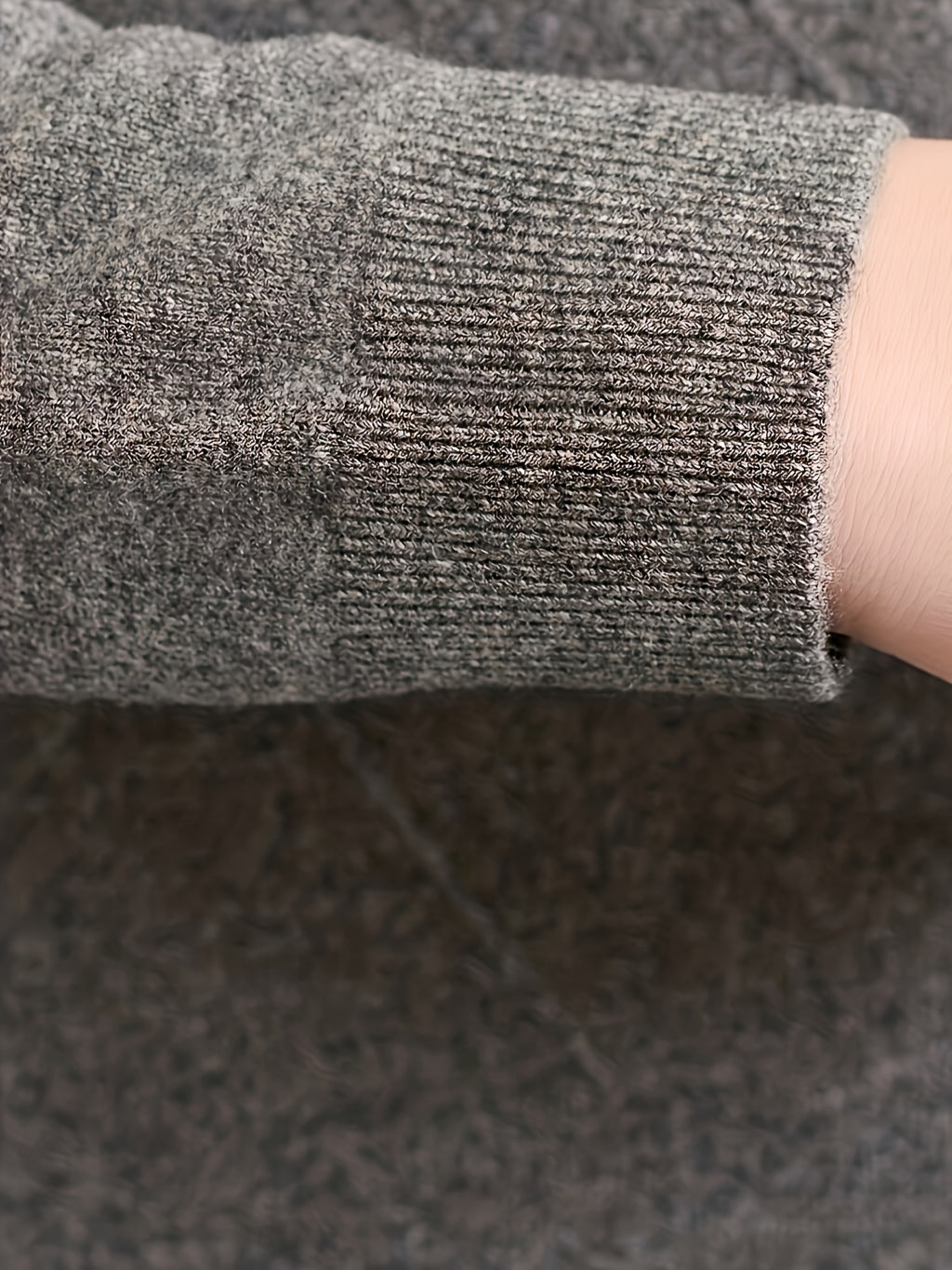 Pull-over Thermique Homme 100% Laine - Design Asymétrique à Rayures, Coupe Slim, Vert Foncé pour Automne\u002FHiver, Lavage à la Main\u002FNettoyage à Sec, Tricot, Vêtement d'Hiver