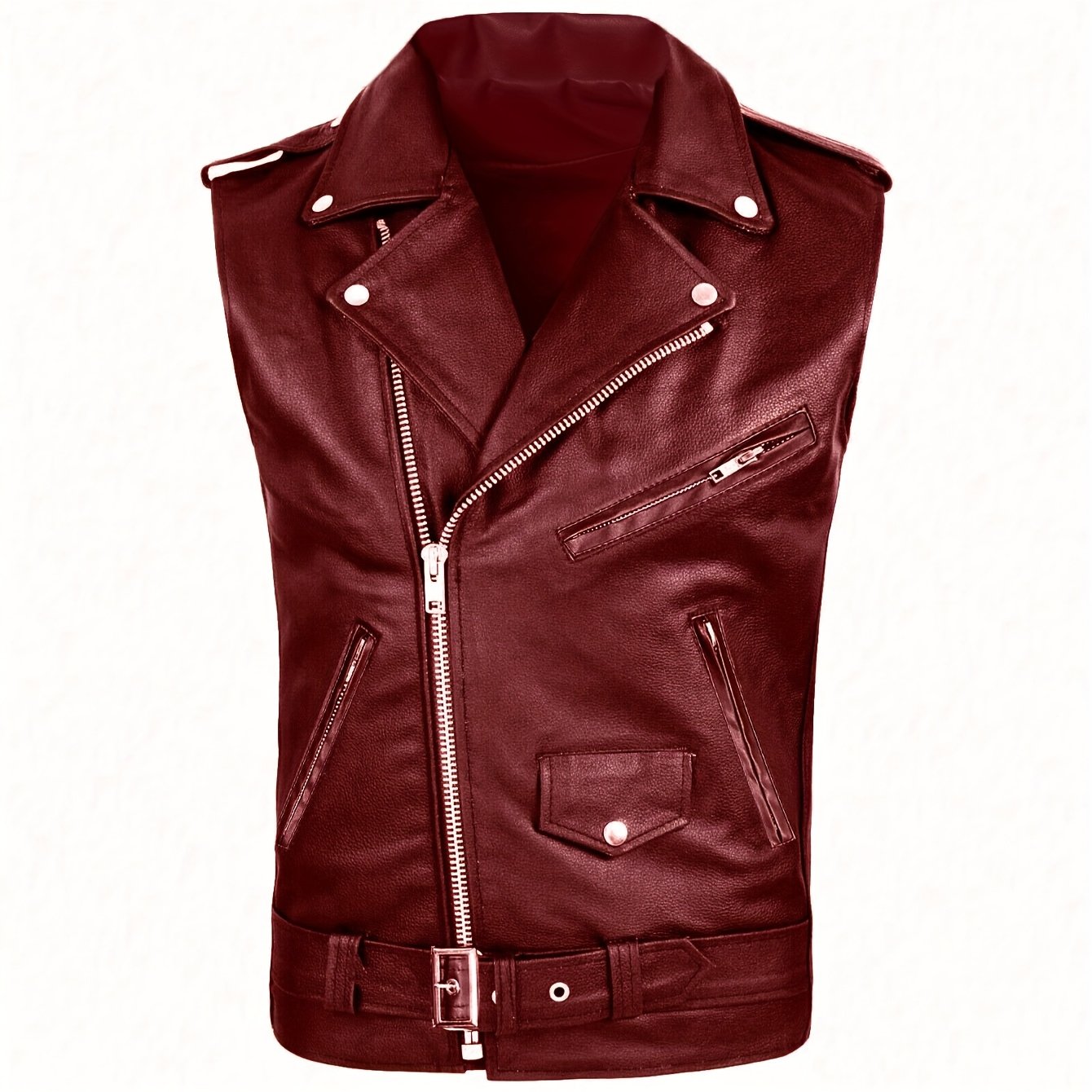 Gilet élégant pour homme - Sans manches, zippé, design multi-poches pour les vêtements de rue d'extérieur, confortable et décontracté, gilet décontracté pour les vêtements de rue | Gilet élégant | Jacke zippée