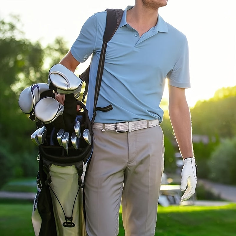 Ceinture pour homme, ceinture élastique, ceinture décontractée tissée 1 3\u002F8', pour homme, femme, junior, couleur\u002Ftaille complète avec coffret cadeau.