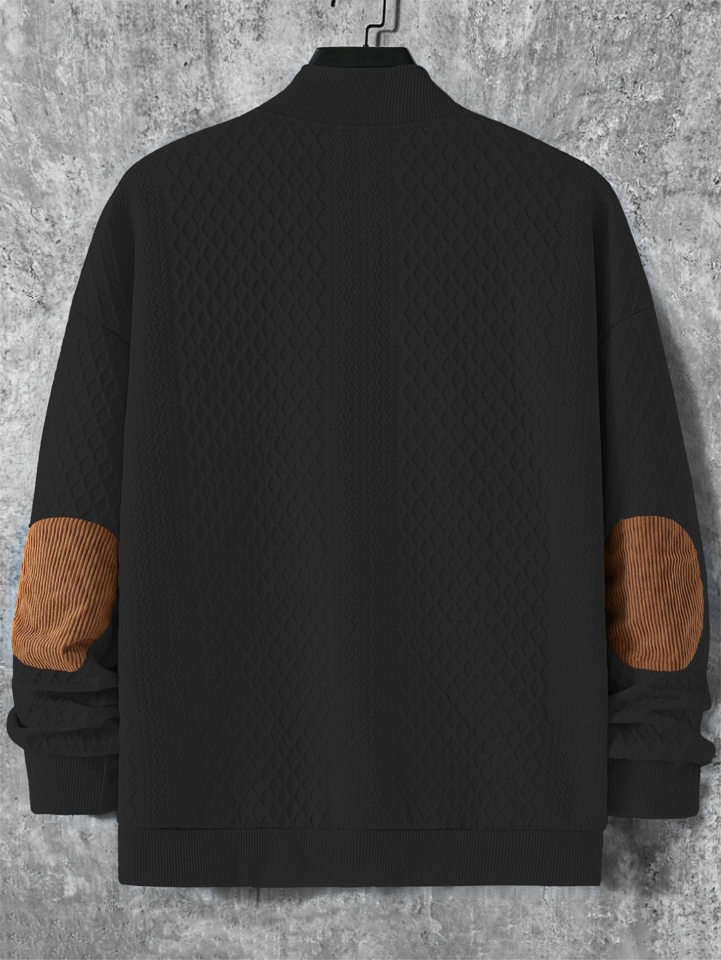 Pull-over Décontracté à Carreaux pour Homme - Col Rond Manches Longues Doux et Confortable, Lavable en Machine, Coupe Regular pour Printemps & Automne, Pull Mignon, Tricot Élégant, Poignets Côtelés, TAILLE PLUS