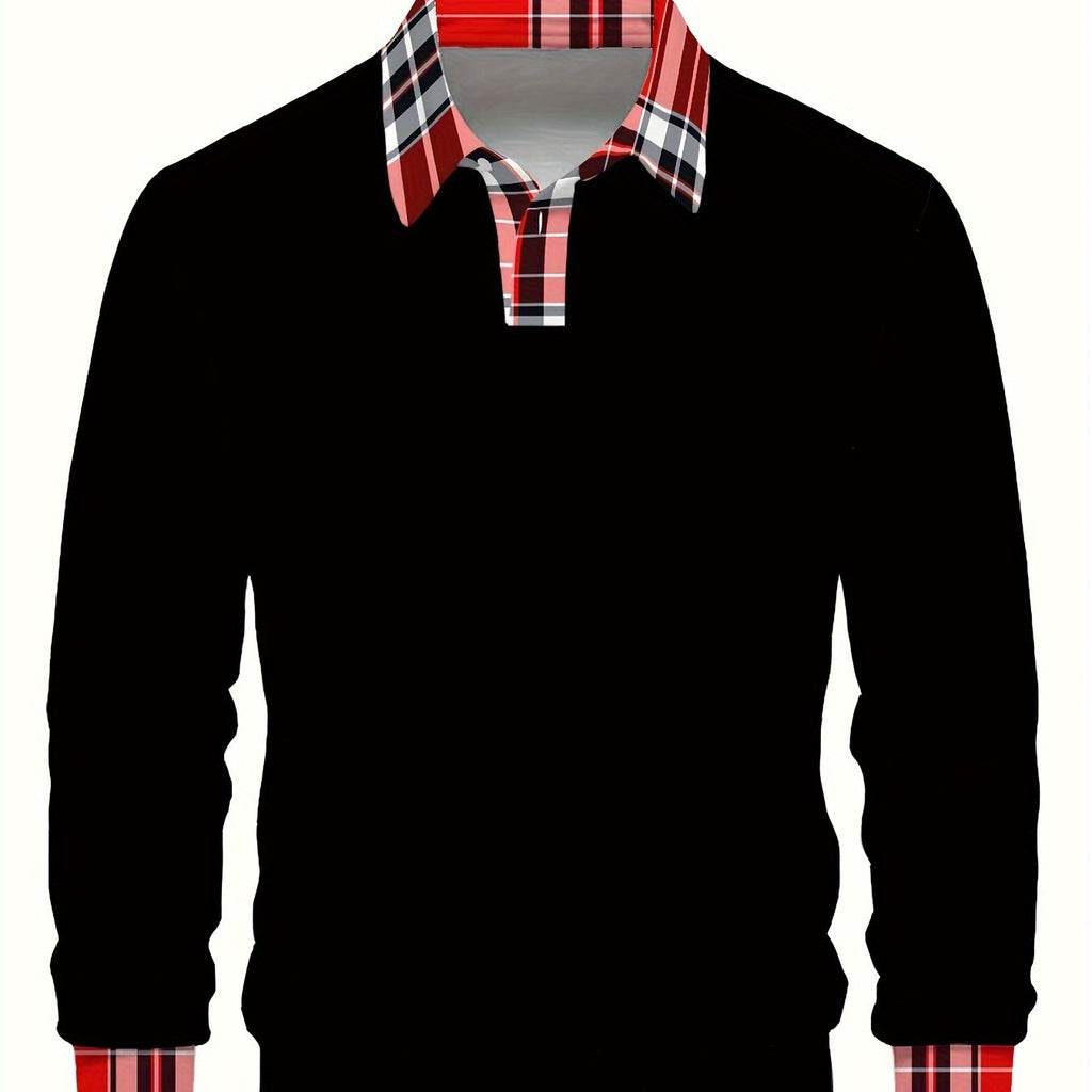 Tricot mode pour homme, Pull-over décontracté pour homme, col golf, tricot mode, haut dirigeant