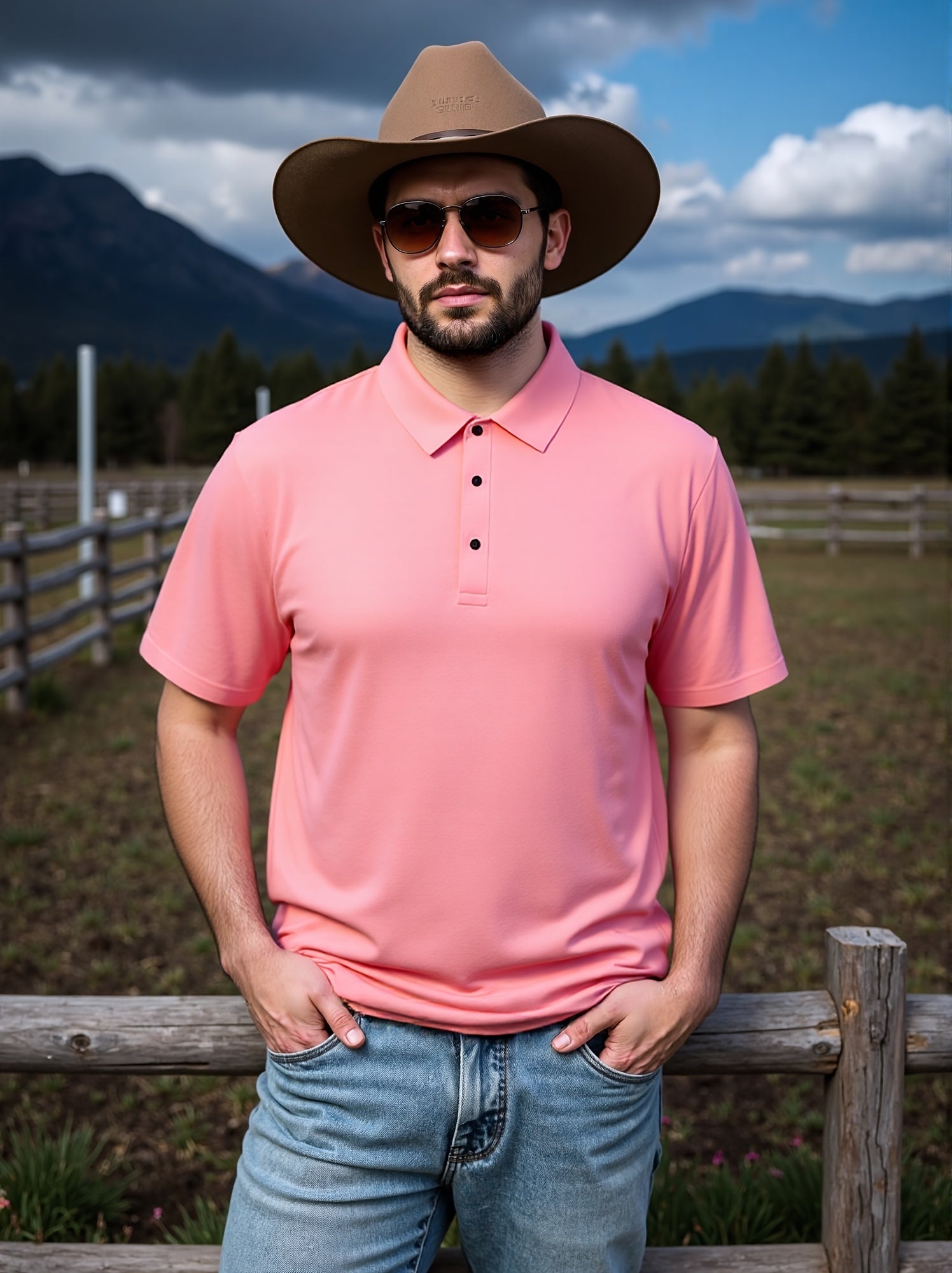 New Summer Solid Color Simple Casual Sports Polo Shirt for Men with a Collar And Short Sleeves.